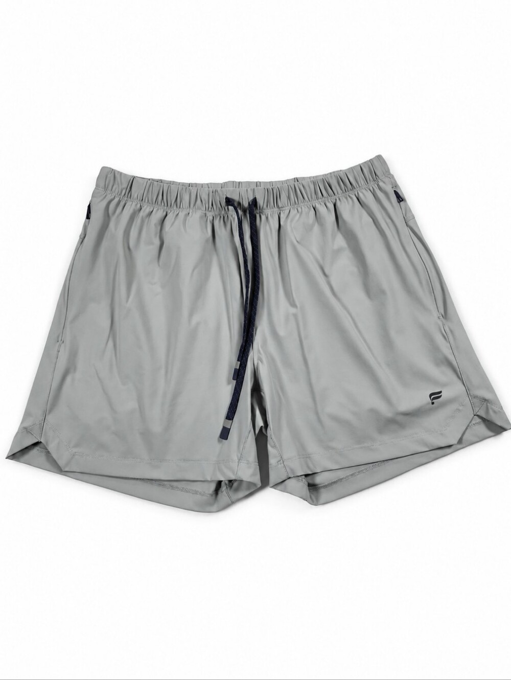 Fabletics The One Short 5in Men's L Shadow Grey Running Gym Shorts